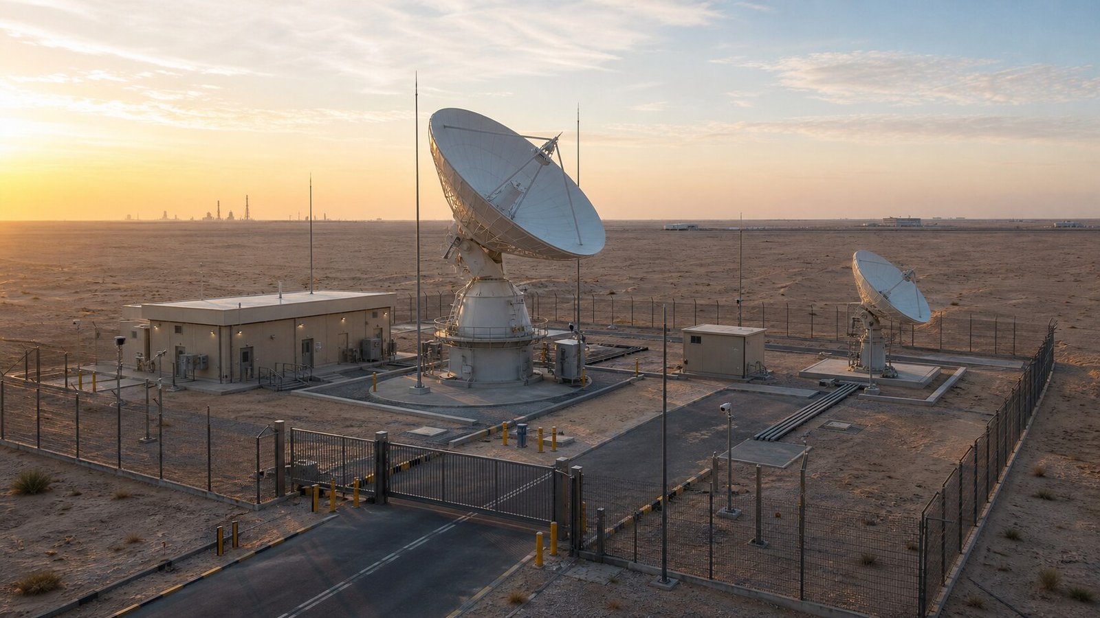 Proposed S-band and X-band ground-segment architecture at sunrise